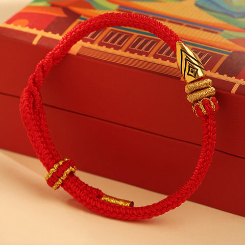 Hand Woven Divine Brush Bracelet - Academic Success