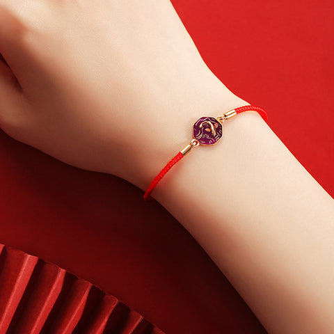 Hand Woven Auspicious Koi Fish Bracelet - Bright Future