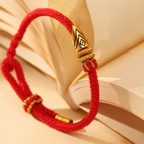 Hand Woven Divine Brush Bracelet - Academic Success