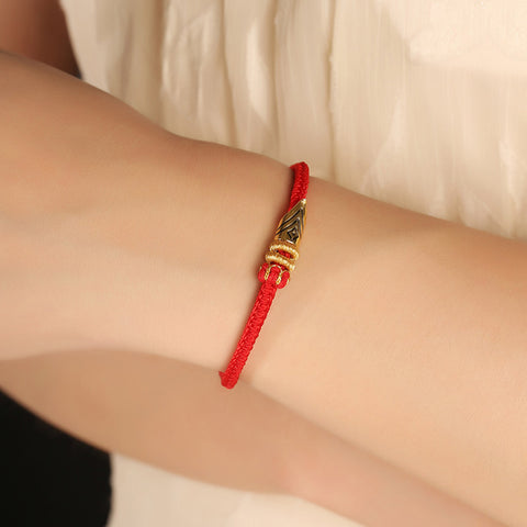 Hand Woven Divine Brush Bracelet - Academic Success