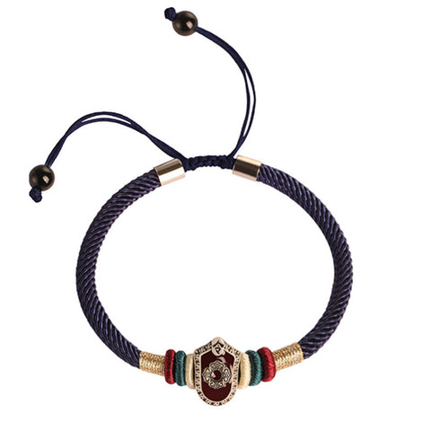 Hand Woven Auspicious Talisman Bracelet - Good Fortune & Auspiciousness