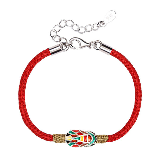 Hand Woven Gold List Success Bracelet - Academic Achievement