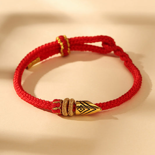 Hand Woven Divine Brush Bracelet - Academic Success