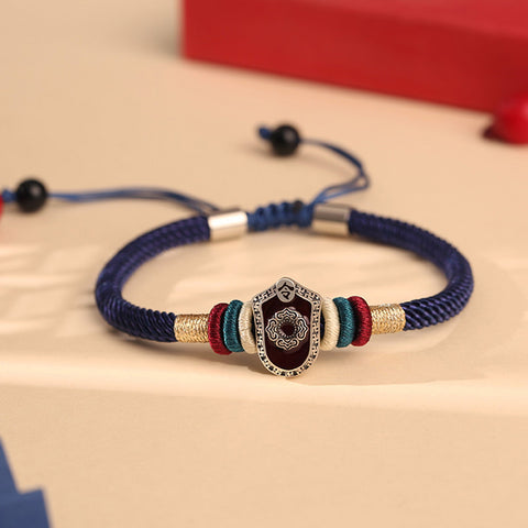 Hand Woven Auspicious Talisman Bracelet - Good Fortune & Auspiciousness